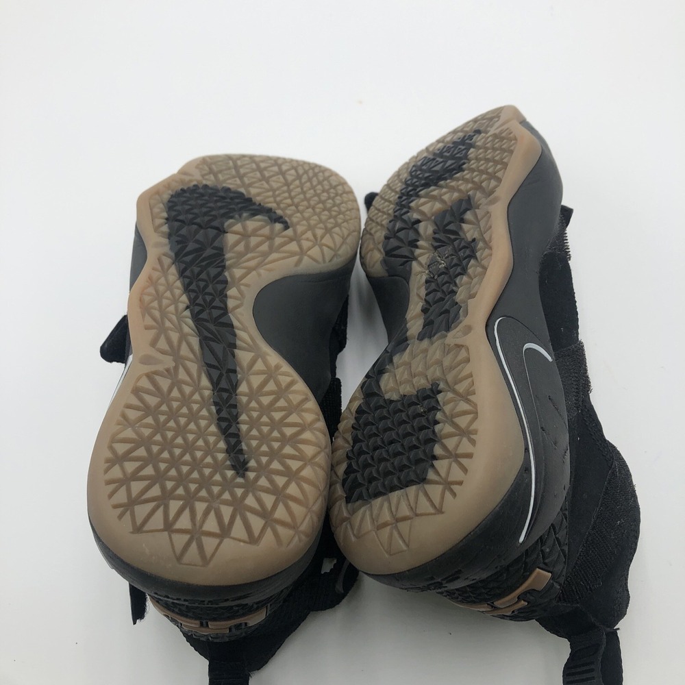 Nike LeBron Soldier Black Gum Youth‎ Size 5y Basketball Shoes Sneakers EXCELLENT - Picture 14 of 16